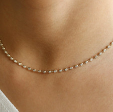 Goldkette 585 14K Weissgold