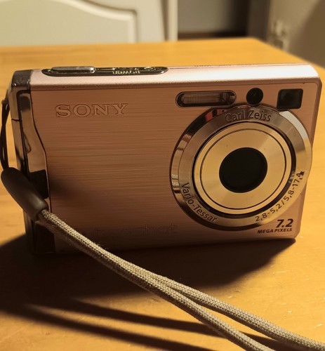 Sony cybershot dsc w80 - cybershot, rosa