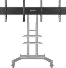 ONKRON Doppel VESA Panel 2X Bildschirme bis 65 Zoll für TV Ständer Standfuss