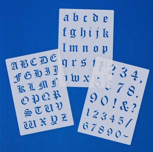 Buchstaben 3cm 3 5cm - -3,5cm, alte