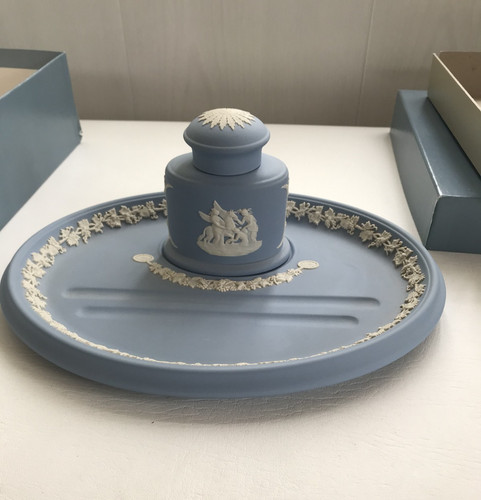 Wedgwood blauer jasperware - blauer,