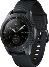 Samsung SM-R810 Galaxy Watch 42mm Smartwatch, Bluetooth, Edelstah mit Ladegerät