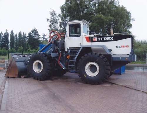 Radlader terex sl18 foto im - terex,
