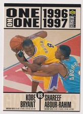 1996-97 Collector's Choice One on One Rookie KOBE BRYANT