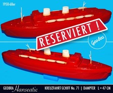 GEOBRA HANSEATIC ROT PLASTIK