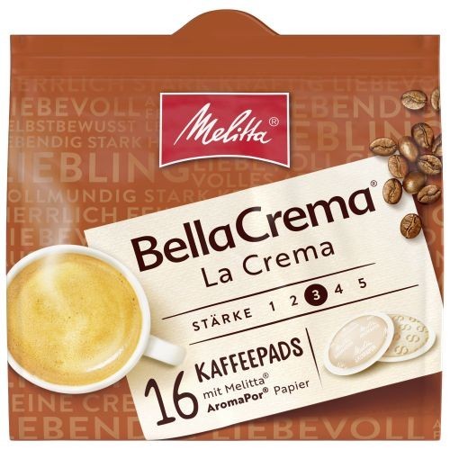 Melitta bellacrema pads - melitta,