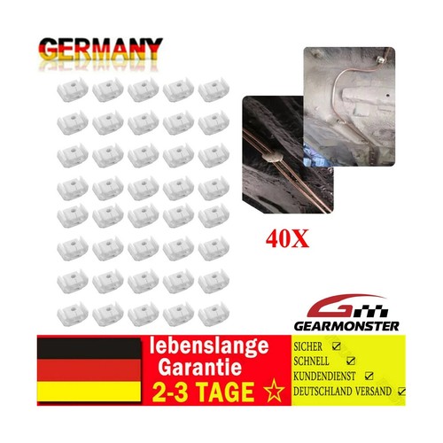 40x bremsleitung halter - 40x,