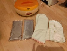 Paraffinbad für Hände und/oder Füße Wachsbad mit Zubehör und zusätzlich Paraffin