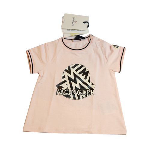 Moncler mädchen shirt rosa - moncler, t-shirt