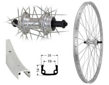 26 Zoll Aluminium Hinterrad 19-559 Laufrad Felgenbremse V-Brake für Schraubkranz