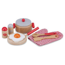 Kochset aus Holz Kinderküche