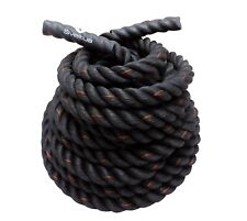 Sveltus Battle Rope Seil Ø 38mm 15m Tau schwarz Functional Training Bootcamp