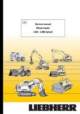 Liebherr L 544-L 580 2plus2 - Service Manual - Reparaturhandbuch  auf Papier