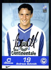 Andreas Schmidt Hertha BSC Berlin 1999-00 TOP AK  + A 72496