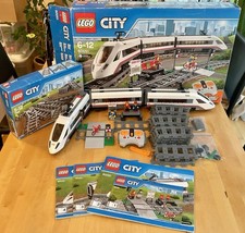 LEGO City 60051 + 7895 Hochgeschwindigkeitszug + Weichen | vollständig & geprüft