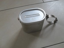 alte Markill Patent, Essensdose, Essensbehälter, Vintage, 50er Jahre, Aluminium