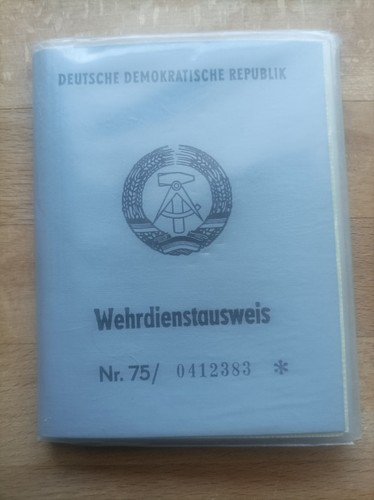 Ddr ausweis - ddr:,