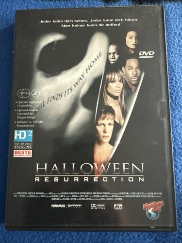 Halloween resurrection dvd - resurrection,