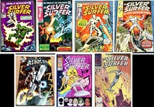 SILVER SURFER #2+12+17+18+1+2
