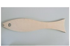 Deko Fisch 66 cm Basteln Wandschmuck Plattenmaterial Sperrholz 10 mm unbehandelt