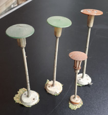 4 Stück konvolut märklin H0 eisenbahn Straßen lampe Laterne Leuchte Industrie