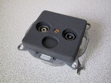 KOPP Antennendose TV-RF Dose MILANO HK02 anthrazit-schwarz UP Unterputz Kabel TV