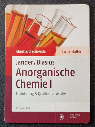 Jander blasius anorganische - jander,
