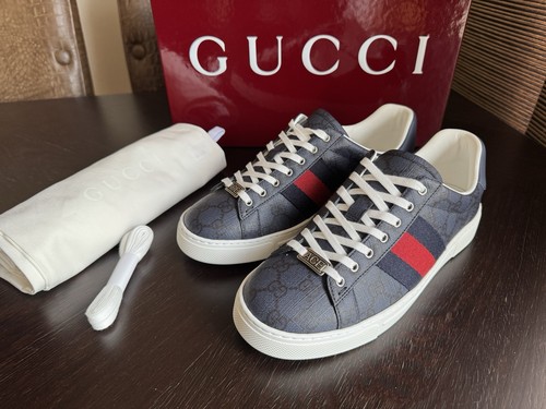Gucci ace monogram canvas - gucci,