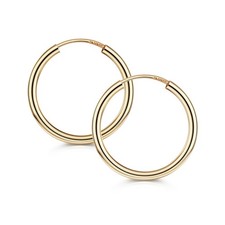 Echt 333 Gold Creolen Kreolen