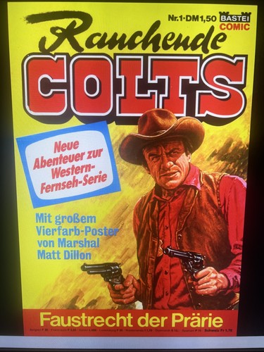 Rauchende colts comic - rauchende,