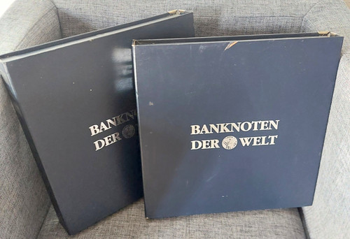 Album box banknoten der - 2x,