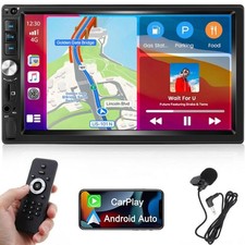 Doppel 2din autoradio - autoradio, apple