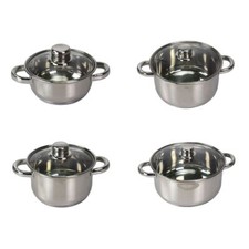 Edelstahl Kochtopf mit