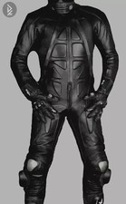 Schwarze Motorrad Custom