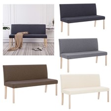 Sitzbank mit Rückenlehne