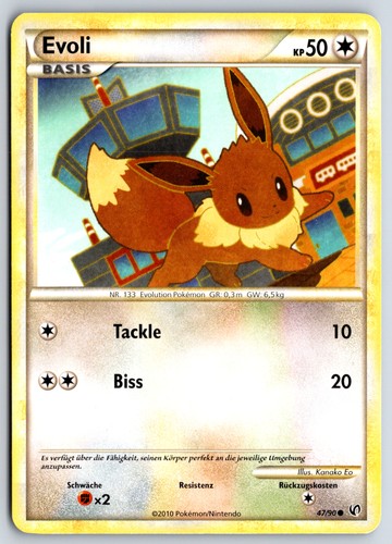 Pokemon karte evoli - pokemon,