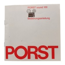 Bedienungsanleitung Porst