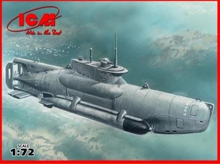 Icm german boat - 1/72, u-boat