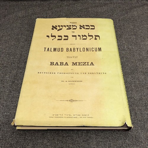 Talmud babylonicum tractat - talmud,