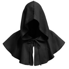 Mittelalter Cape Kapuze Poncho