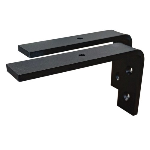 Regalhalter schwarz 7mm - regalhalter, (7mm