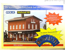 POLA Bahnhofsgebäude Spur HO