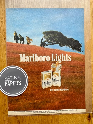 1990 marlboro lights cowboy - 1990,