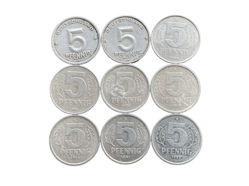 Münzen pfennig ddr - münzen,