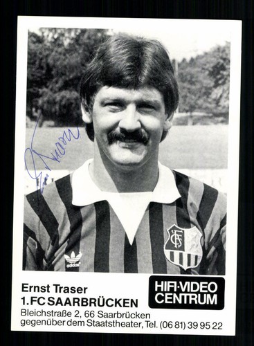 Ernst traser autogrammkarte - traser,