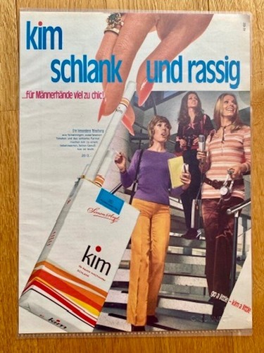 Kim cigarette schlank rassig - kim, &