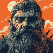 Wandtattoo Aufkleber Wikinger