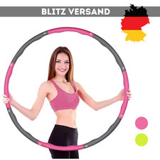 Hula Hoop Reifen - Fitness Erwachsene Hoopdance Bauchtrainer - 8 Teile