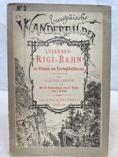 Die Luzerner Rigi-Bahn zu Vitznau am Vierwaldstättersee. Mit 22 Illustrationen v