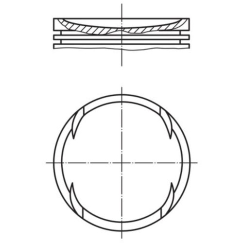 Kolben mahle 028 00120 - mahle,
